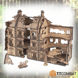 TTCombat: World at War - City Corner & Dilapidated Rowhouse Destroyed