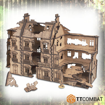 TTCombat: World at War - City Corner & Dilapidated Rowhouse Destroyed