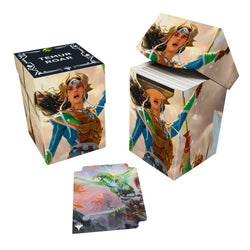 MTG Deck Box: Tarkir Dragonstorm - Temur Roar (Holds 100+ / Ultra PRO)