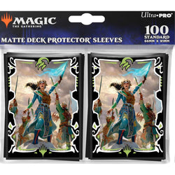 MTG Sleeves: Tarkir Dragonstorm - Temur Roar (100 Count / Ultra Pro)