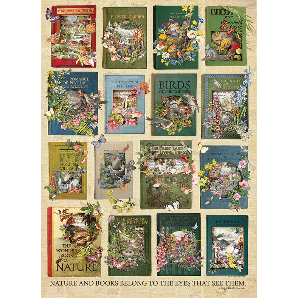 Cobble Hill Puzzles (1000 Pieces): The Nature of Books