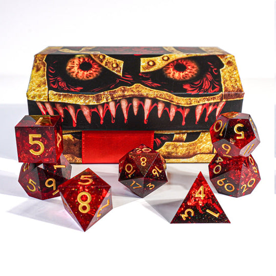 Resin RPG Dice: Throne Room (Mimic Dice)