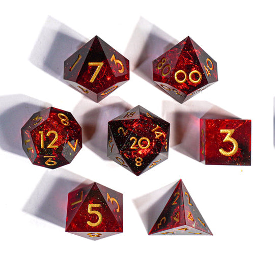 Resin RPG Dice: Throne Room (Mimic Dice)
