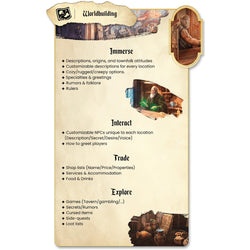 Worlds at a Glance: Towns & Villages