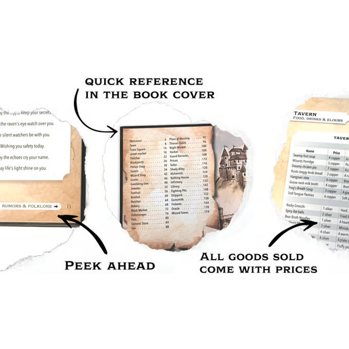 Worlds at a Glance: Towns & Villages