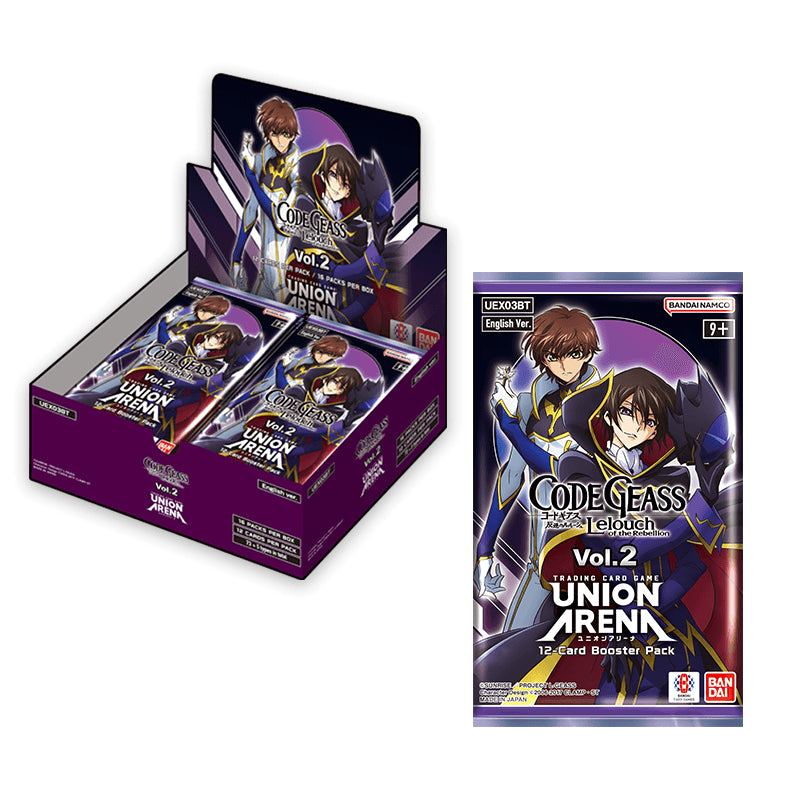Union Arena: (UEX03BT) Code Geass - Lelouch of the Rebellion Vol.2 Booster Box