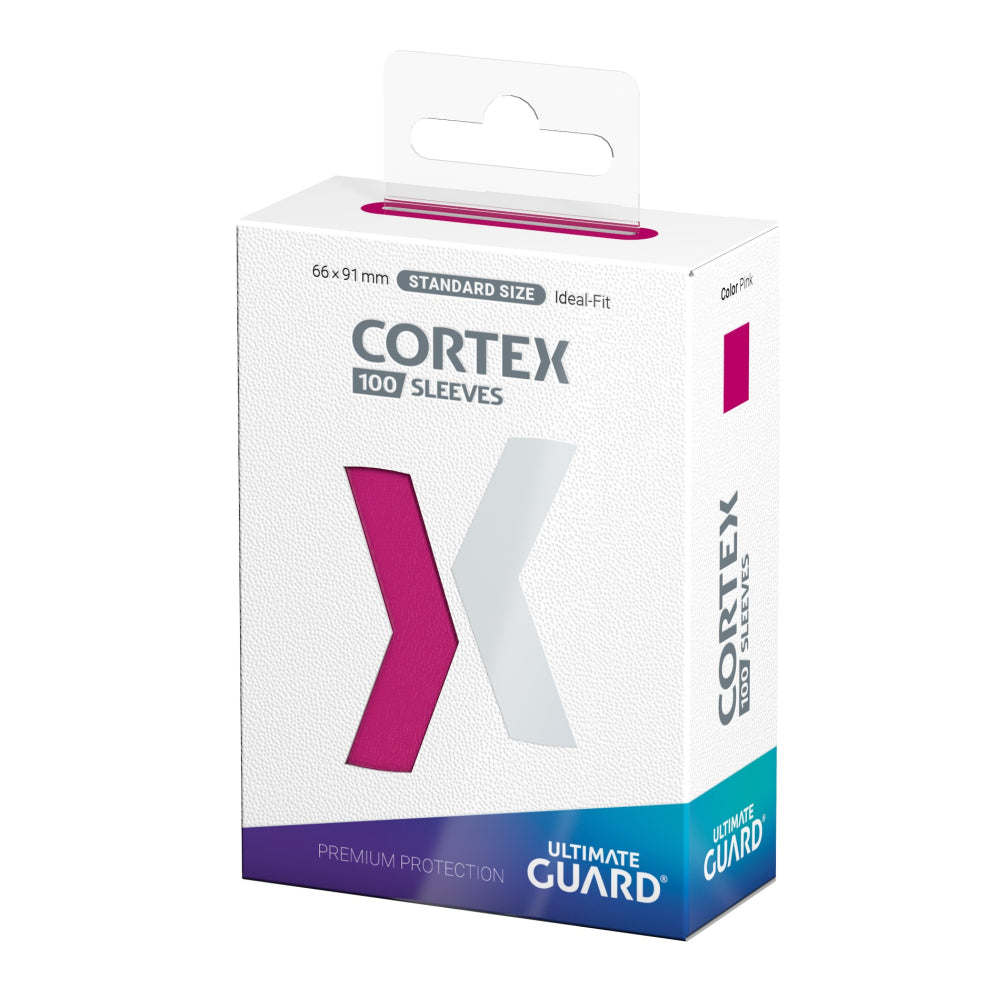 Ultimate Guard Sleeves: Cortex - Glossy Pink (100)