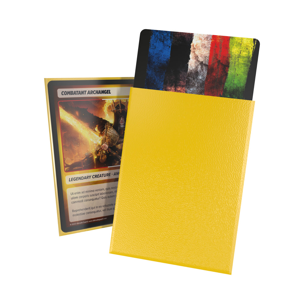 Ultimate Guard Sleeves: Cortex - Matte Yellow (100)