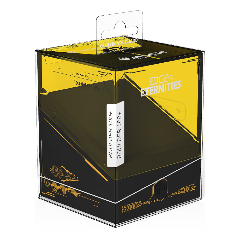 MTG Deck Box: Edge of Eternities Boulder Deck Case - Sunstar (Holds 100+ / Ultimate Guard)