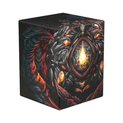 MTG Deck Box: Tarkir Dragonstorm RTE Boulder - Mox Jasper (Holds 100+ / Ultimate Guard)