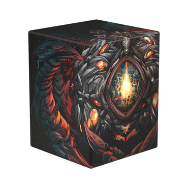 MTG Deck Box: Tarkir Dragonstorm RTE Boulder - Mox Jasper (Holds 100+ / Ultimate Guard)