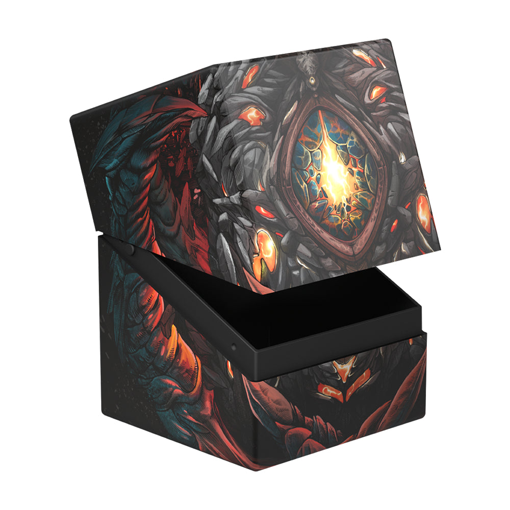 MTG Deck Box: Tarkir Dragonstorm RTE Boulder - Mox Jasper (Holds 100+ / Ultimate Guard)