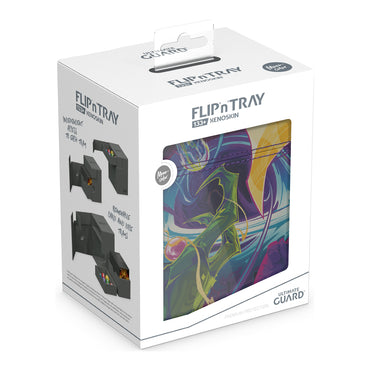 MTG Deck Box: Edge of Eternities Flip'n'Tray - Haliya and Tezzeret (Holds 133+ / Ultimate Guard)