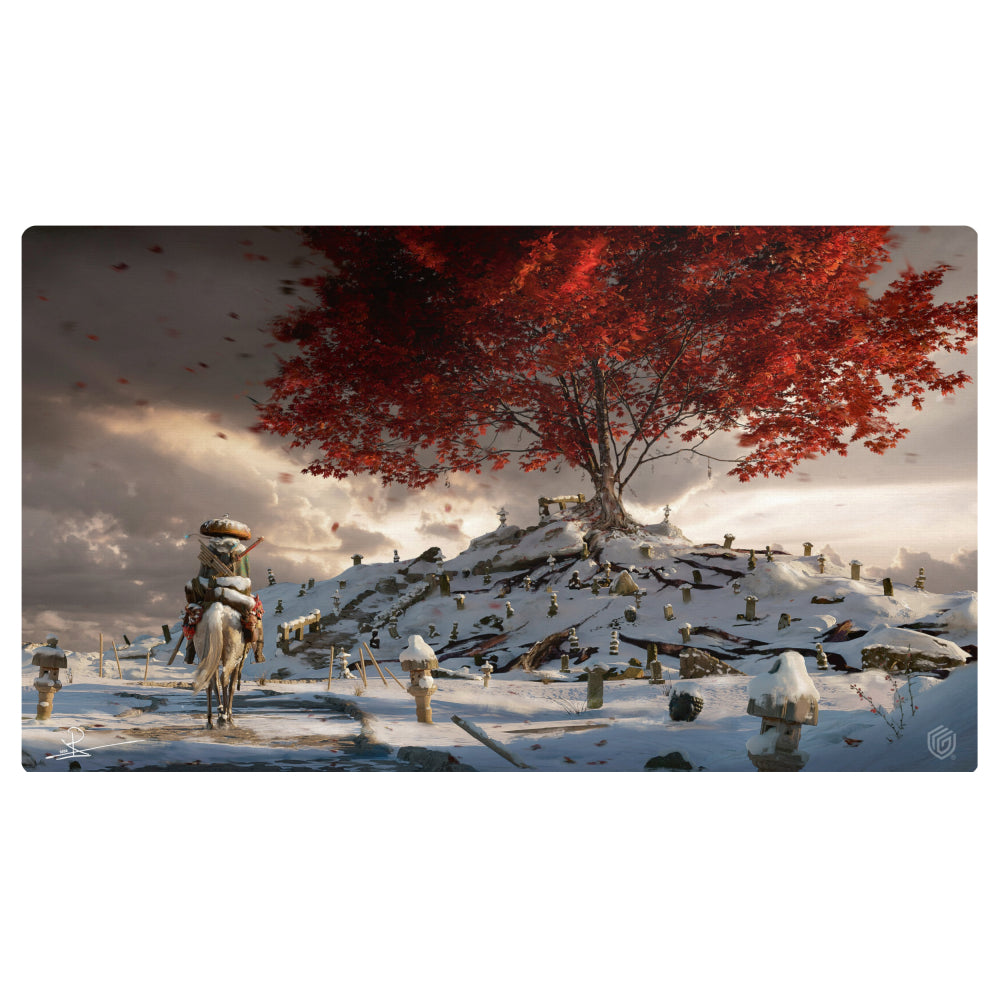 Playmat: Artist Edition #2 - In Icy Bloom (Mario Renaud / Ultimate Guard)