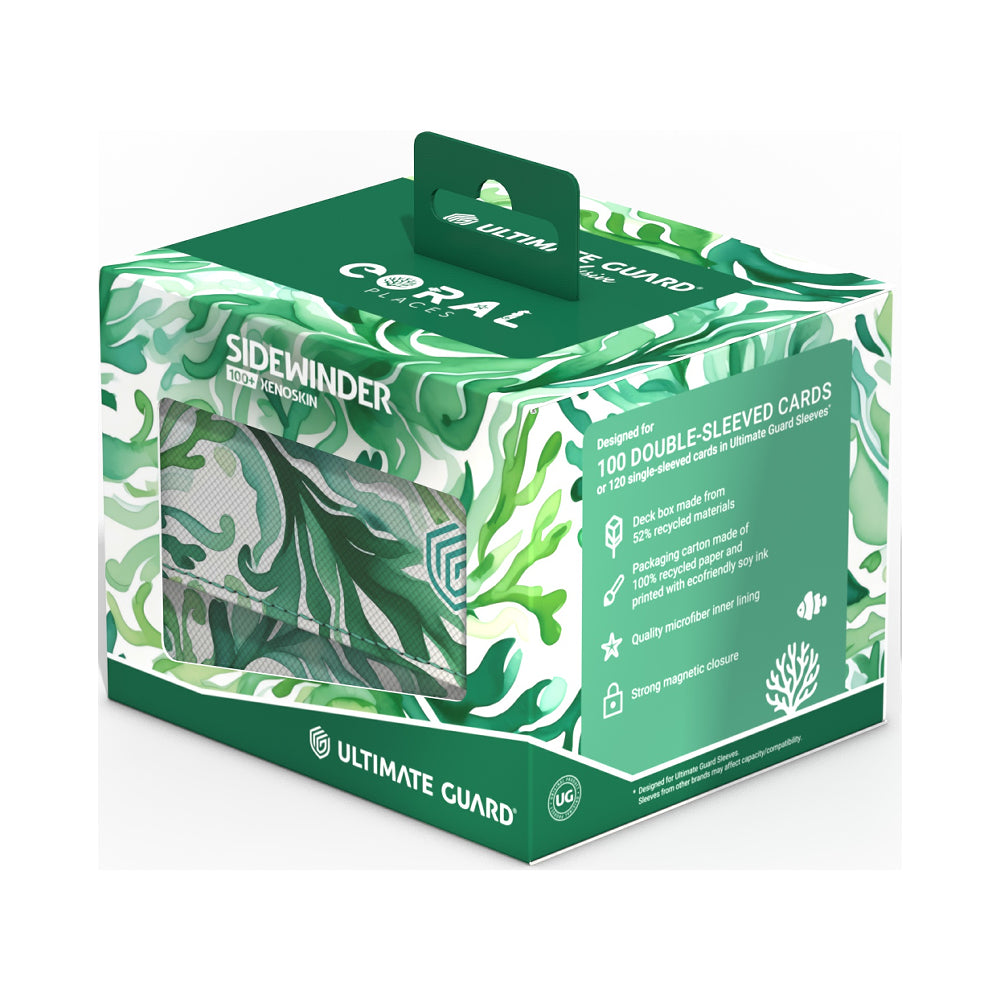 Ultimate Guard Deck Box: Coral Places Sidewinder - Kelp Forest (Holds 100+)