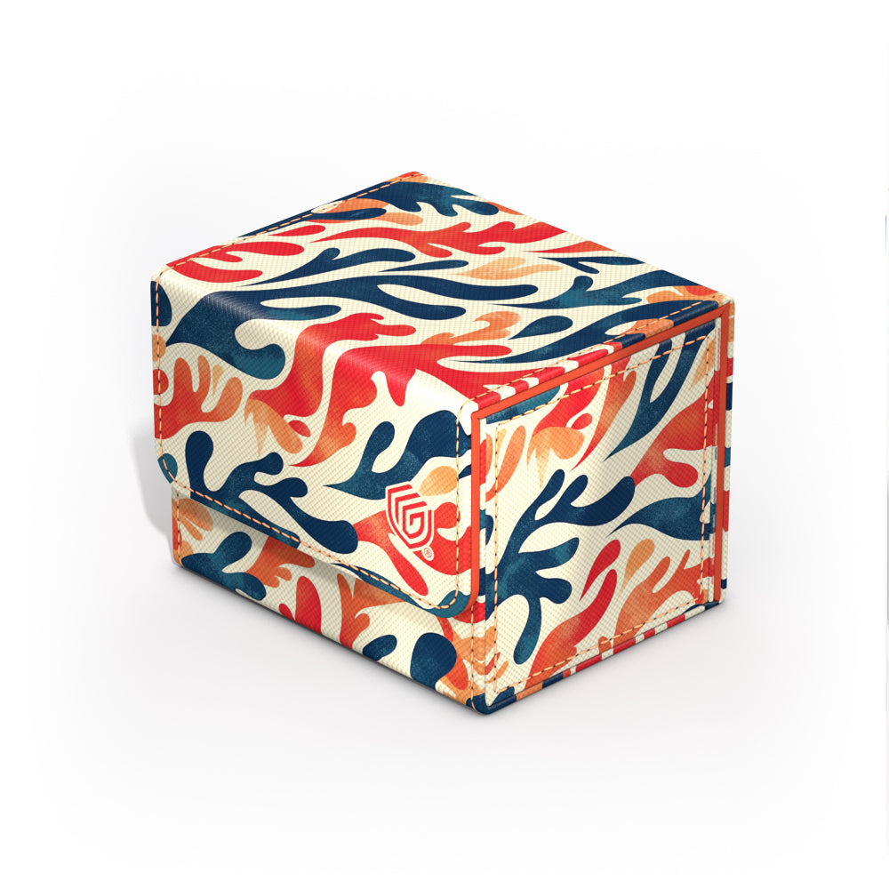 Ultimate Guard Deck Box: Coral Places Sidewinder - Mellow Sea (Holds 100+)