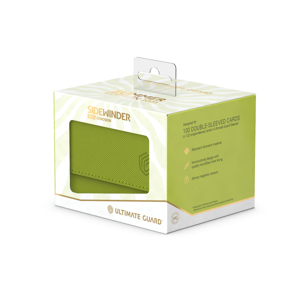 Ultimate Guard Deck Box: Sidewinder Summer 2025 - Lime (Holds 100+)