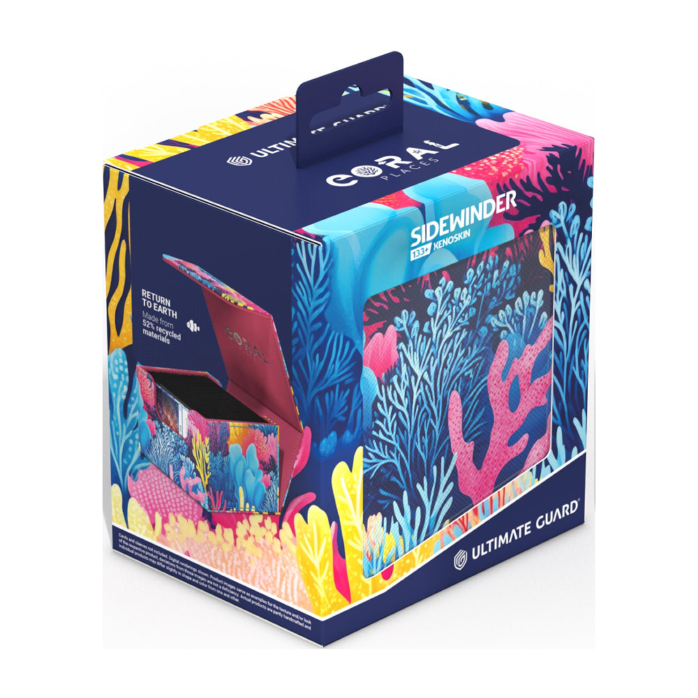 Ultimate Guard Deck Box: Coral Places Sidewinder - Coral Garden (Holds 100+)