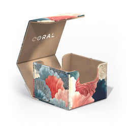 Ultimate Guard Deck Box: Coral Places Sidewinder - Reef Flowers (Holds 100+)