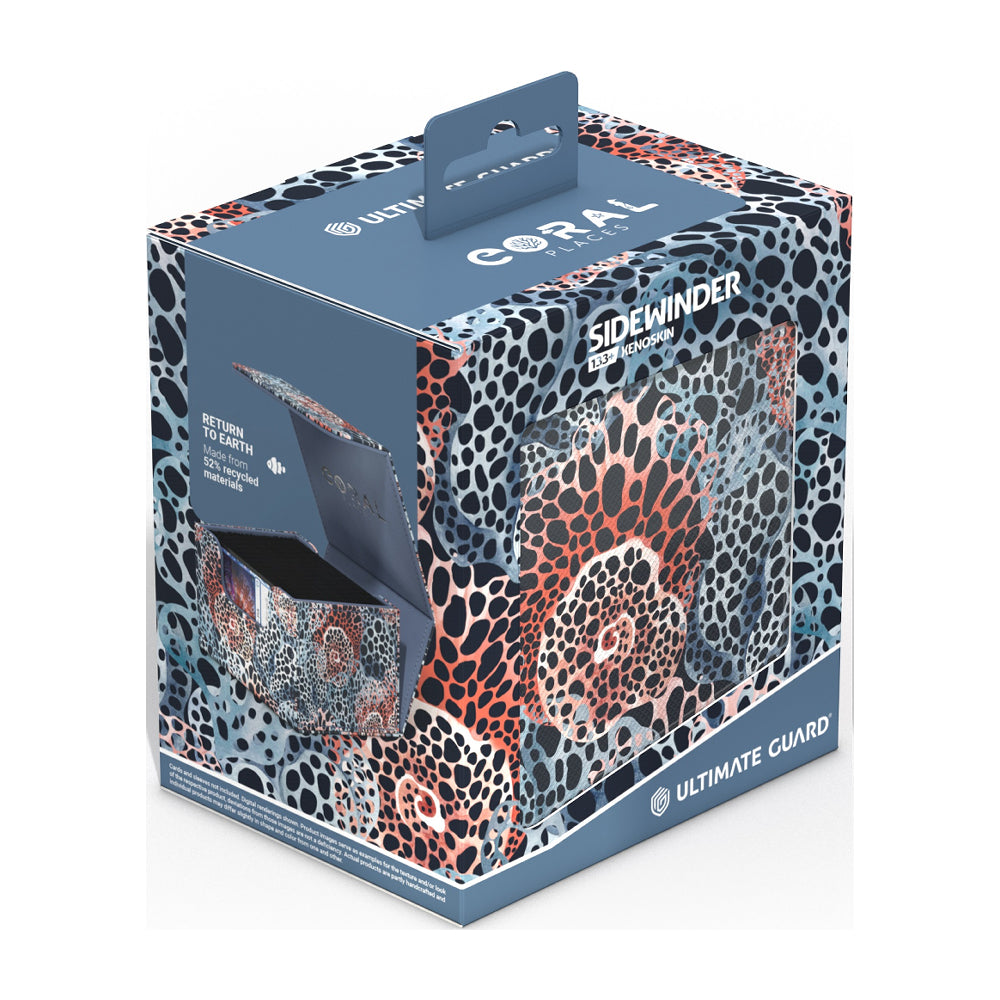 Ultimate Guard Deck Box: Coral Places Sidewinder - Twilight Tide (Holds 100+)