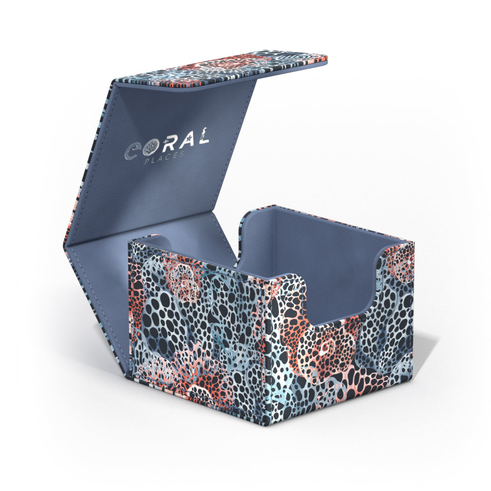 Ultimate Guard Deck Box: Coral Places Sidewinder - Twilight Tide (Holds 100+)