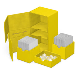 Ultimate Guard Deck Box: Twin Flip'n'Tray Summer 2025 - Dandelion (Holds 200+)