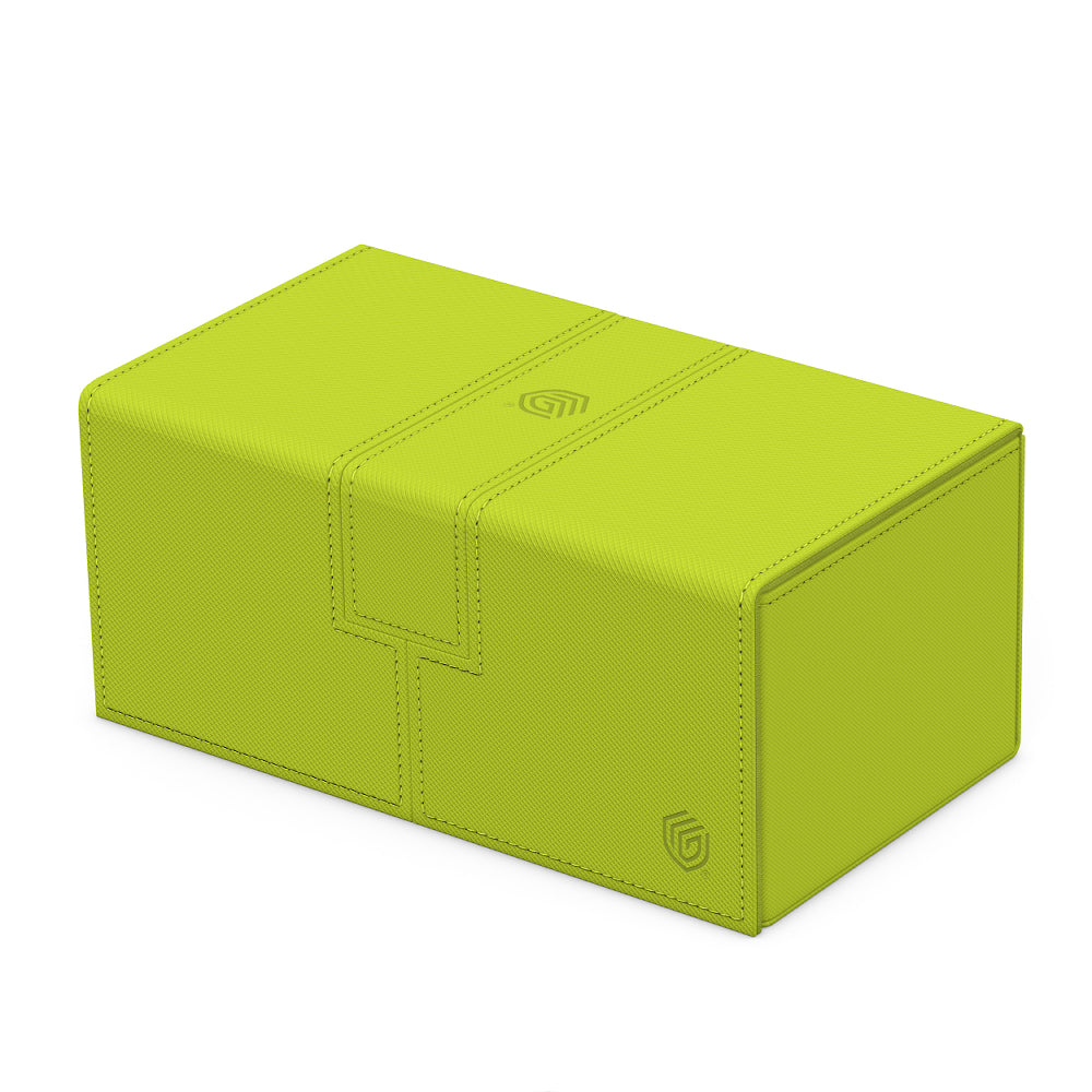 Ultimate Guard Deck Box: Twin Flip'n'Tray Summer 2025 - Lime (Holds 200+)