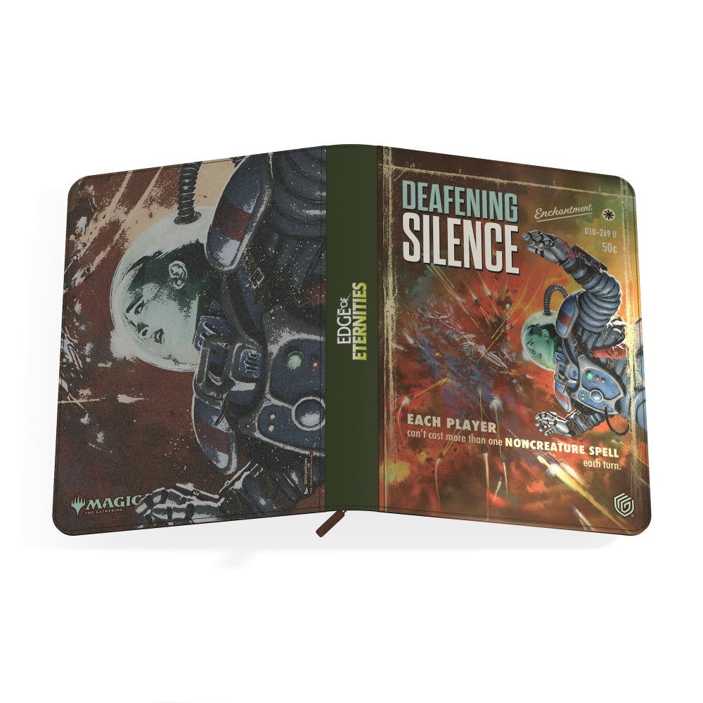 MTG Zipfolio: Edge of Eternities - Deafening Silence (9 Pocket / Holds 360 / Ultimate Guard)
