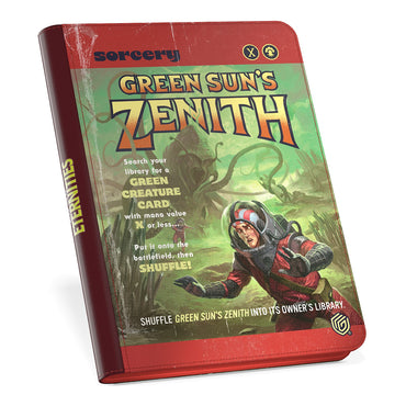 MTG Zipfolio: Edge of Eternities - Green Sun's Zenith (9 Pocket / Holds 360 / Ultimate Guard)