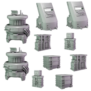Halo: Flashpoint - UNSC Scenery Set