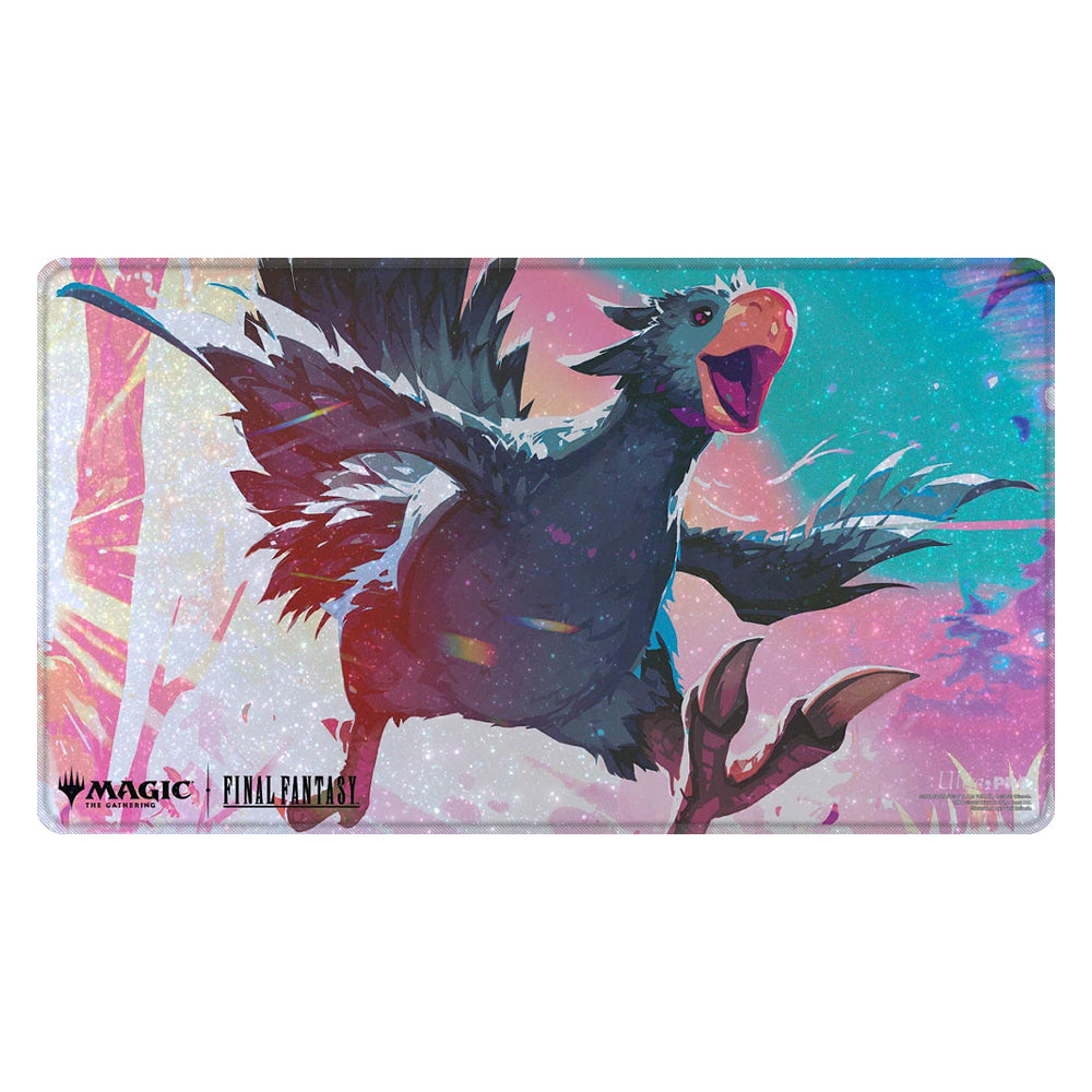 MTG Playmat: Final Fantasy - Black Traveling Chocobo (Holofoil / Ultra PRO)