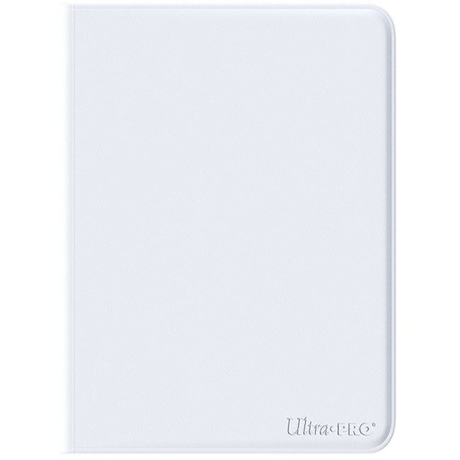 Zippered PRO-Binder: Vivid - White (4 Pocket / Holds 160)