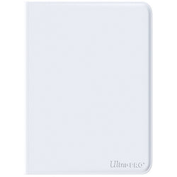 Zippered PRO-Binder: Vivid - White (4 Pocket / Holds 160)