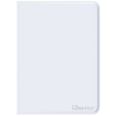 Zippered PRO-Binder: Vivid - White (4 Pocket / Holds 160)