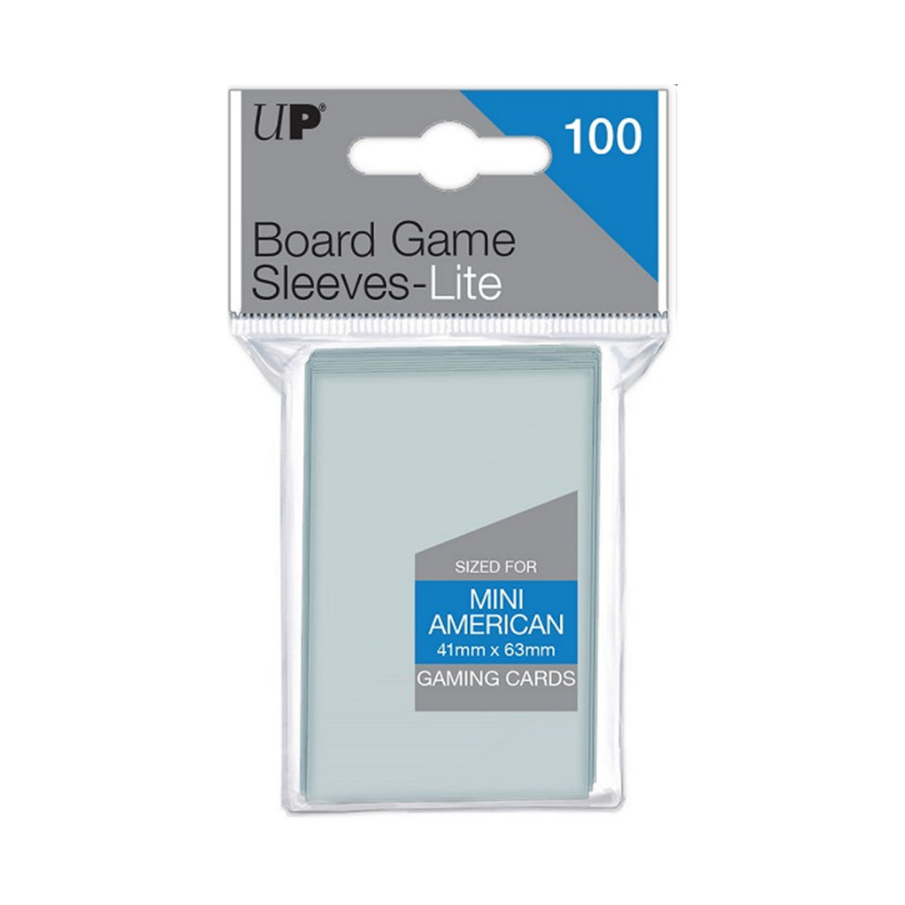 Ultra PRO Board Game Sleeves Lite: Mini American - 41x63mm (100 Count)