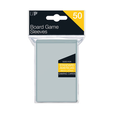 Ultra PRO Board Game Sleeves: Standard American - 56x87mm (50 Count)