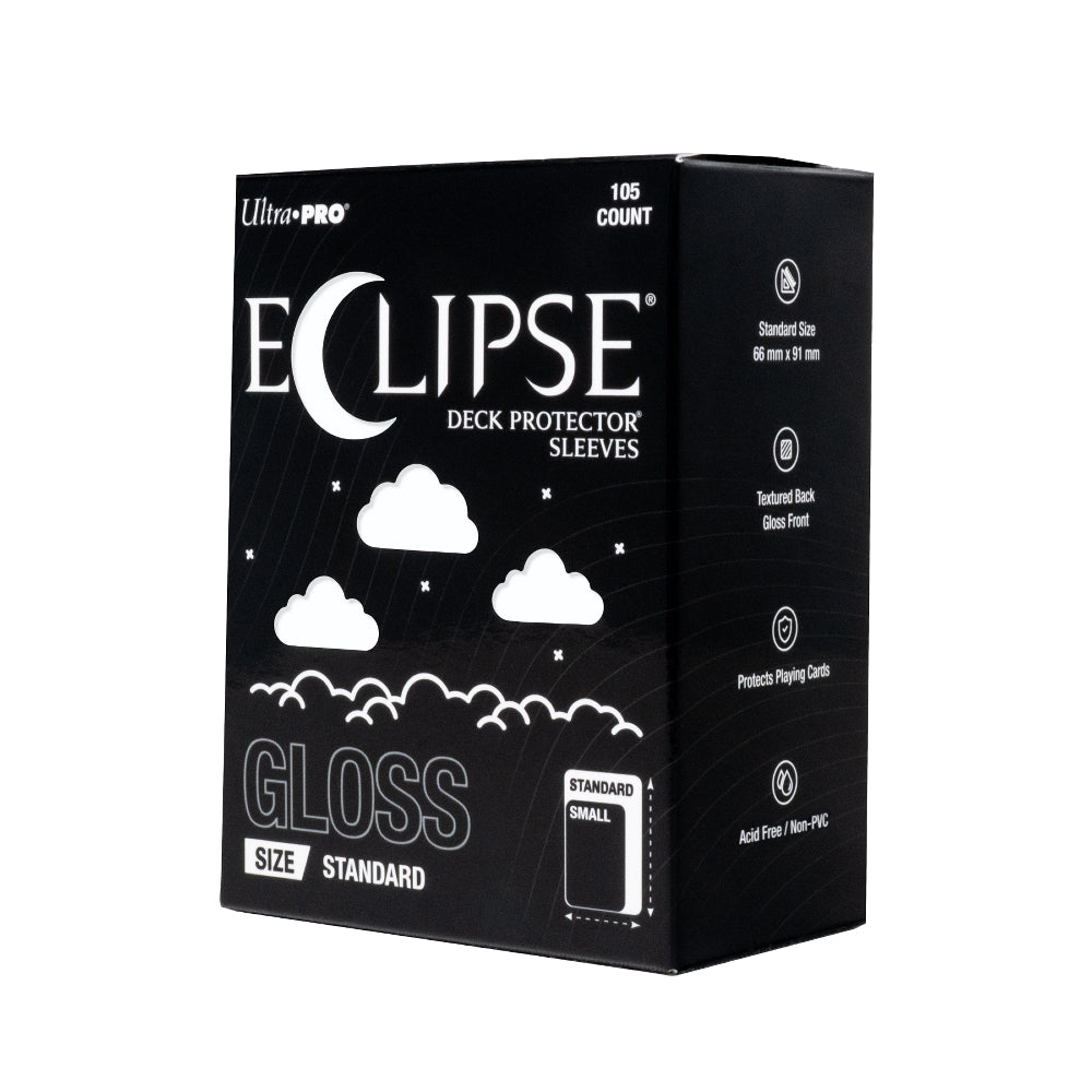 Ultra PRO Deck Protector Sleeves: Eclipse Gloss - Arctic White (105 Count)