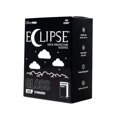 Ultra PRO Deck Protector Sleeves: Eclipse Gloss - Arctic White (105 Count)