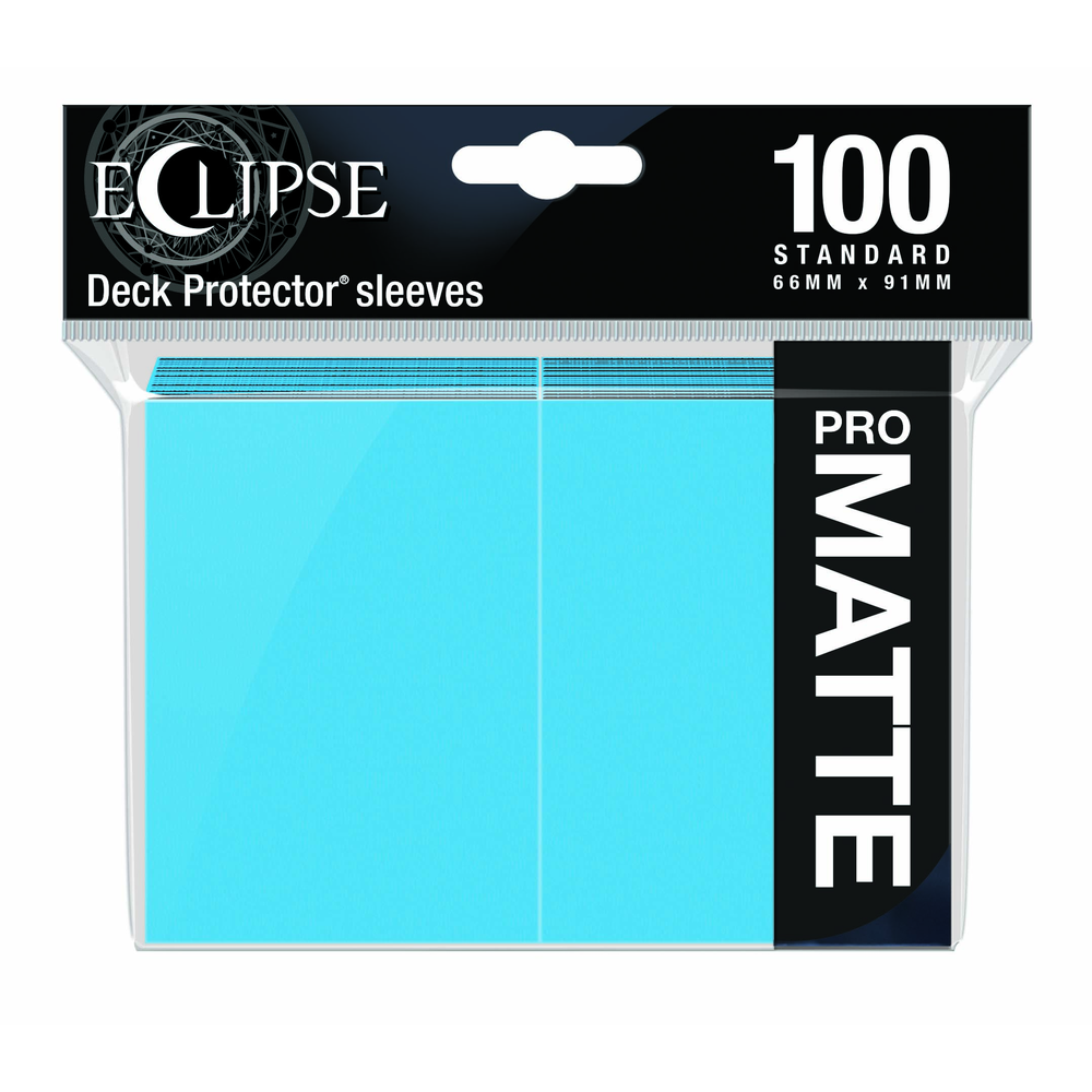 Ultra PRO Deck Protector Sleeves: Eclipse PRO-Matte - Sky Blue (100 Count)
