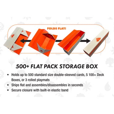 MTG Storage Box: Flat Pack Mana 8 - Lotus (Holds 500+ / Ultra PRO)