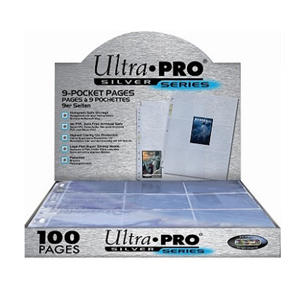 Ultra PRO Pages: Silver Series - 9 Pocket (100 Count)