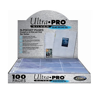 Ultra PRO Pages: Silver Series - 9 Pocket (100 Count)