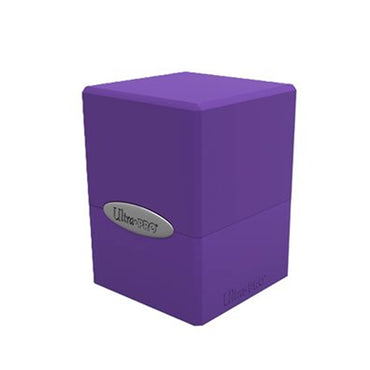 Ultra PRO Deck Box: Satin Cube - Royal Purple (Holds 100+)