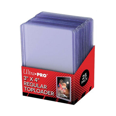 Ultra PRO Toploaders: 3"x4" Regular - 35PT (25 Count)
