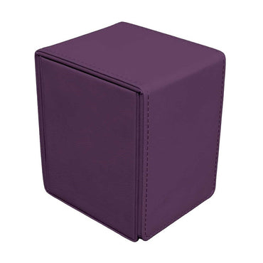 Ultra PRO Deck Box: Alcove Flip Vivid - Midnight Plum (Holds 100)