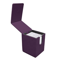 Ultra PRO Deck Box: Alcove Flip Vivid - Midnight Plum (Holds 100)