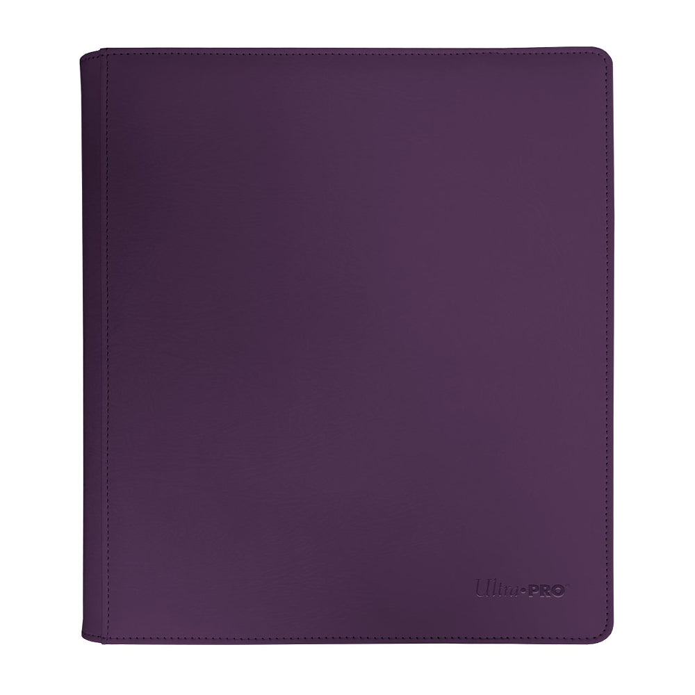 Zippered PRO-Binder: Vivid - Midnight Plum (12 Pocket / Holds 480)