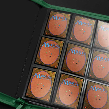 Zippered PRO-Binder: Vivid - Cool Matcha (9 Pocket / Holds 360)