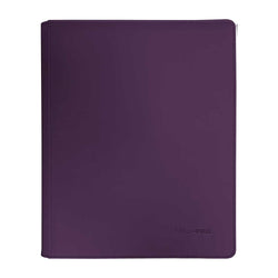 Zippered PRO-Binder: Vivid - Midnight Plum (9 Pocket / Holds 360)