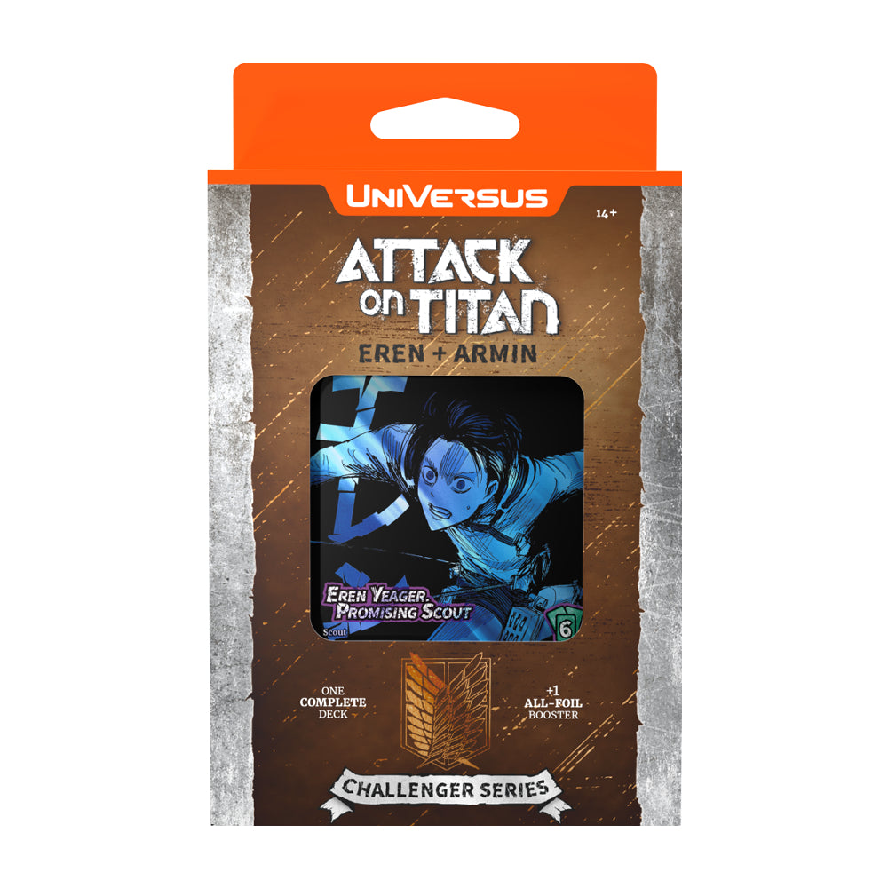 UniVersus: Attack on Titan Battle for Humanity Challenger Deck - Eren + Armin